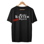 T-Shirt Make Kustom Great Again Noir