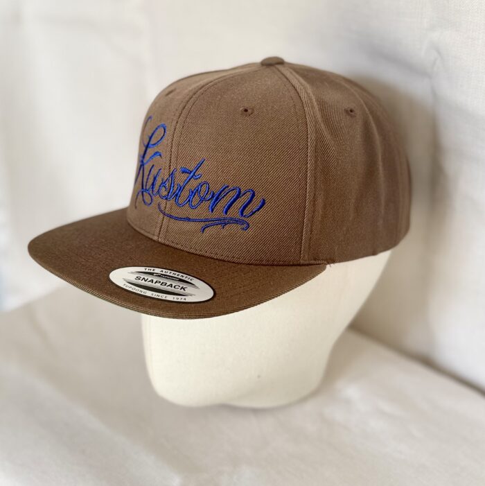 Casquette  - KUSTOM Café et Bleu - BKT Outfitters – Image 2