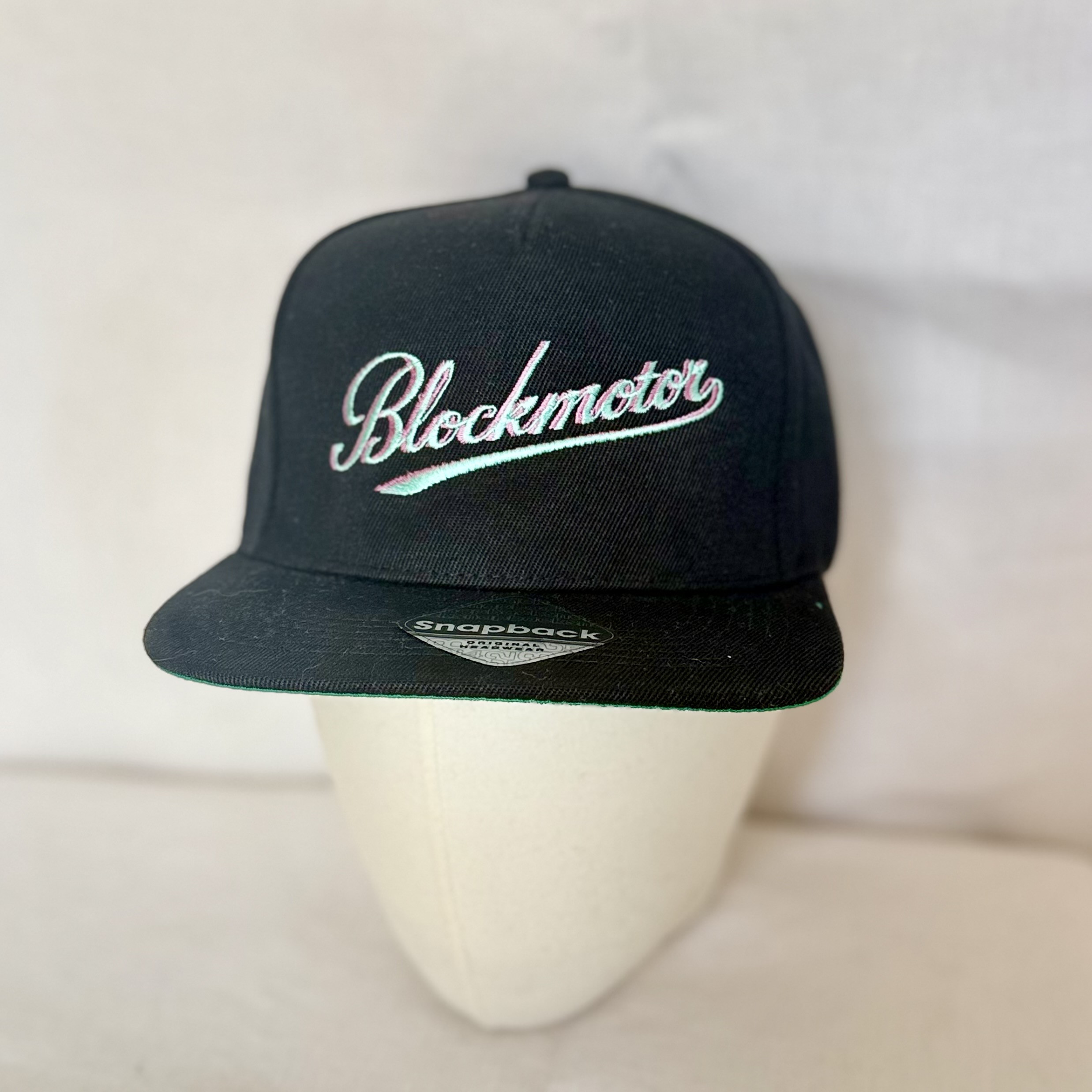 IMG_5806 Casquette SNAPBACK - BLOCKMOTOR HOMERUN Turquoise – Image 1