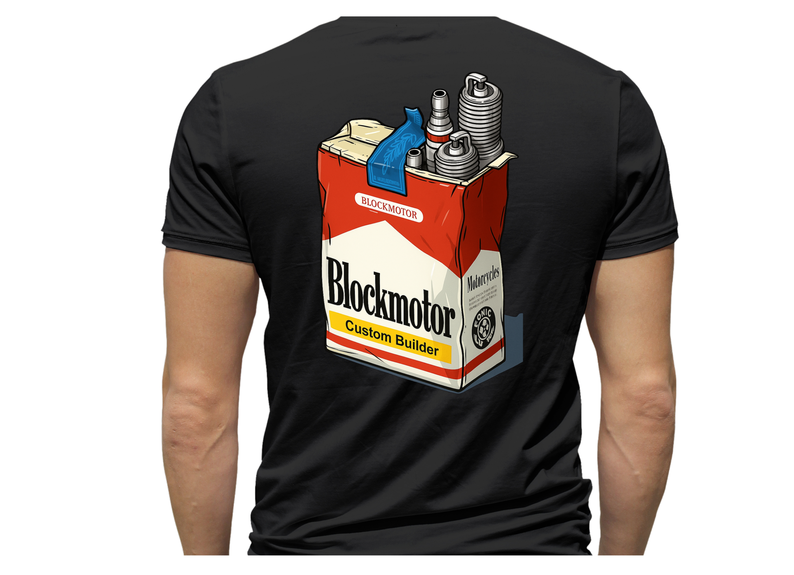 Tshirt-accro T-Shirt Addict to Blockmotor – Image 1